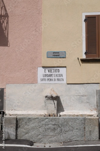 Fototapeta Pellio intelvi