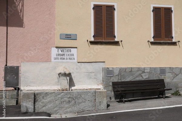 Fototapeta Pellio intelvi