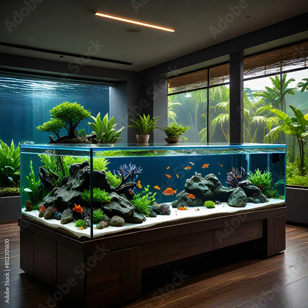 Obraz modern living room