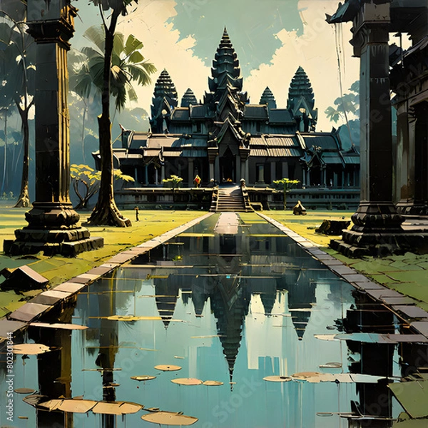 Obraz archaeological site country