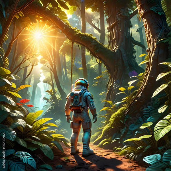 Obraz person in a hammock