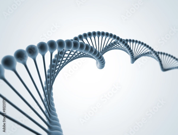 Fototapeta DNA high resolution 3d render 
