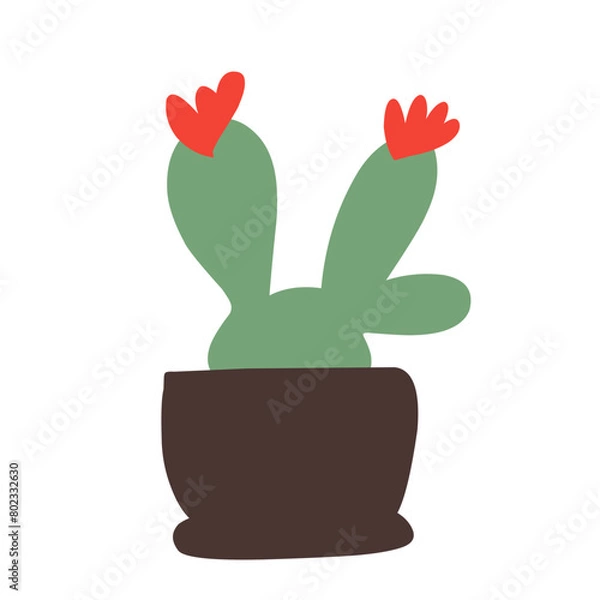 Obraz flower plant vector illustration