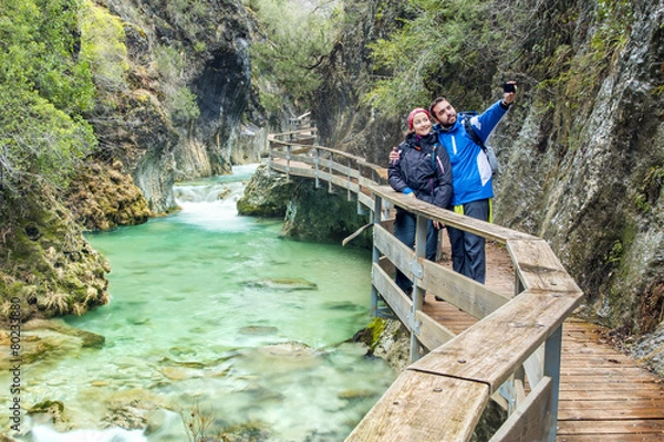 Obraz Selfie at nature