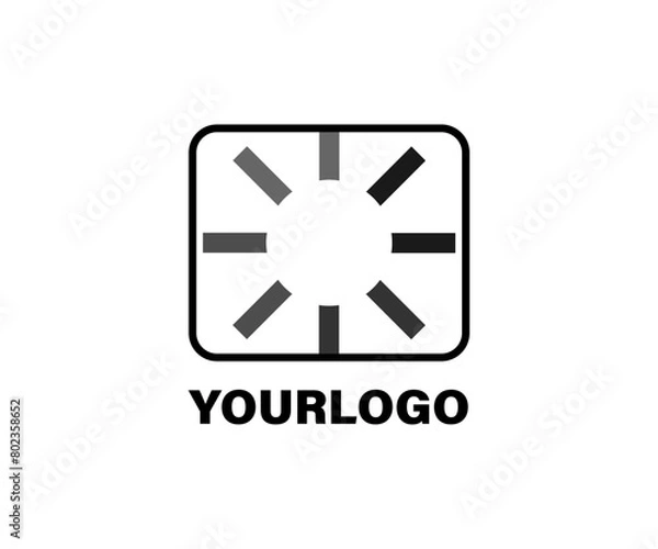 Fototapeta loading logo good for any design logo good for any banner element and any other design