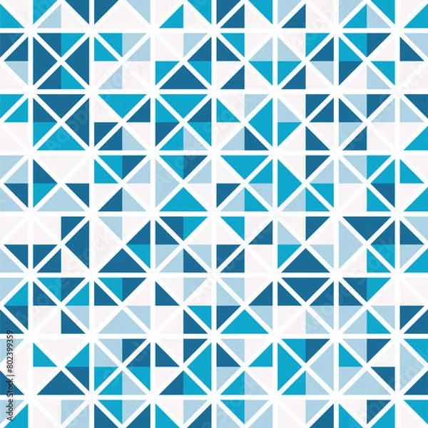 Fototapeta Bauhaus geometric vector pattern design 