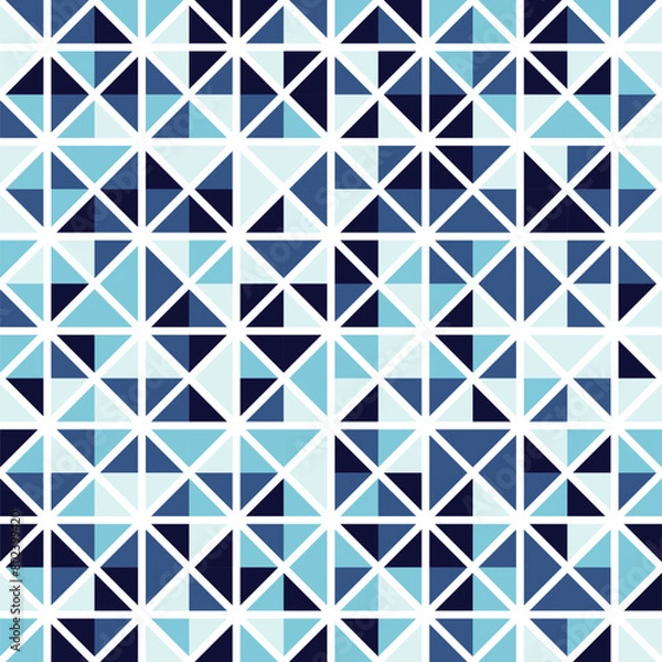 Fototapeta Bauhaus geometric vector pattern design 