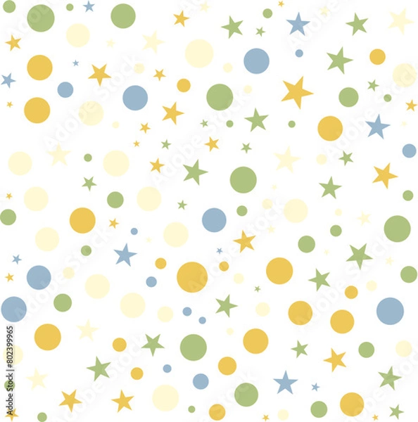 Fototapeta Bauhaus geometric vector pattern design 