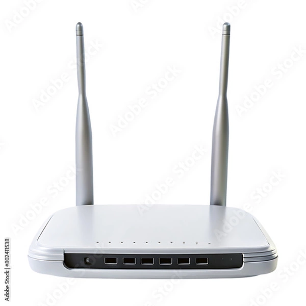 Fototapeta Router isolated on transparent background