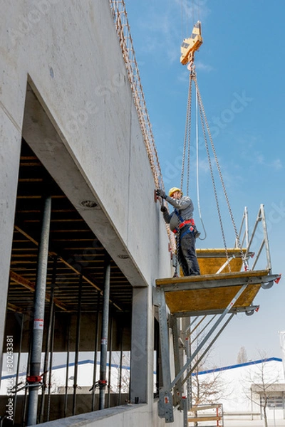 Fototapeta Gerüstmontage 12