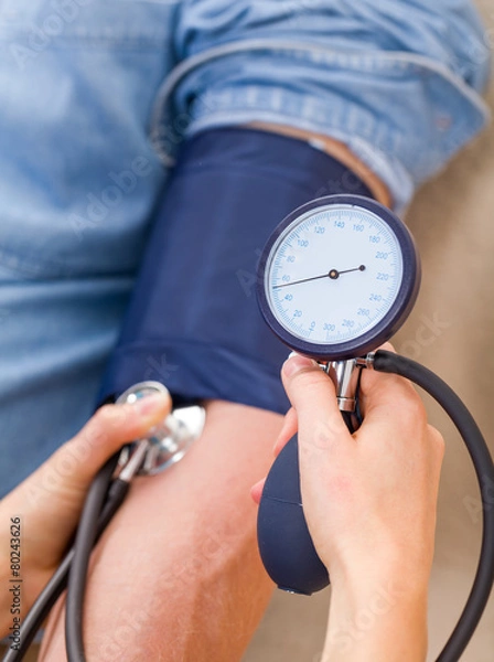 Obraz Blood pressure measurement