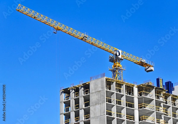 Obraz Highrise construction site