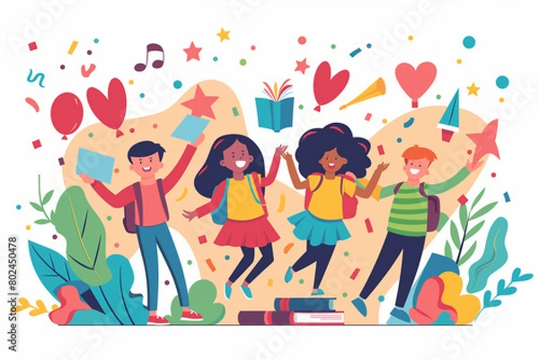 Obraz celebrating teacher´s day. Generative AI