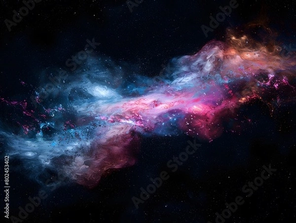 Fototapeta Captivating Star Vortex Swirl