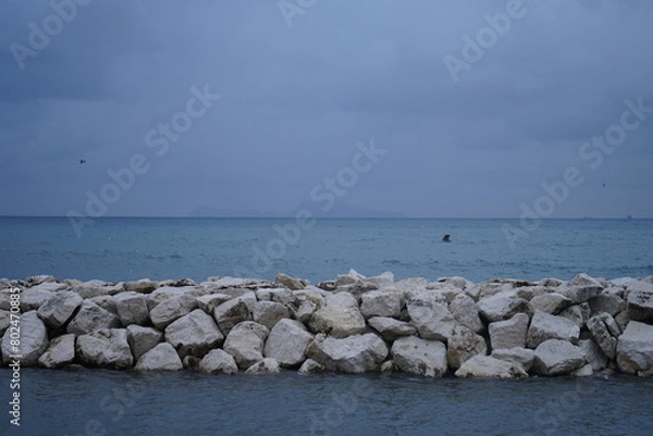 Obraz sea and rocks Napoli