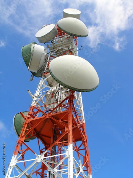 Fototapeta communication antenna