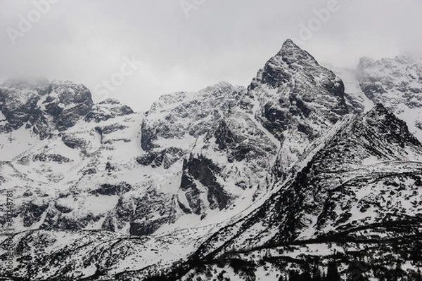Obraz Tatra Mountains - View from Hala Gasiennicowa