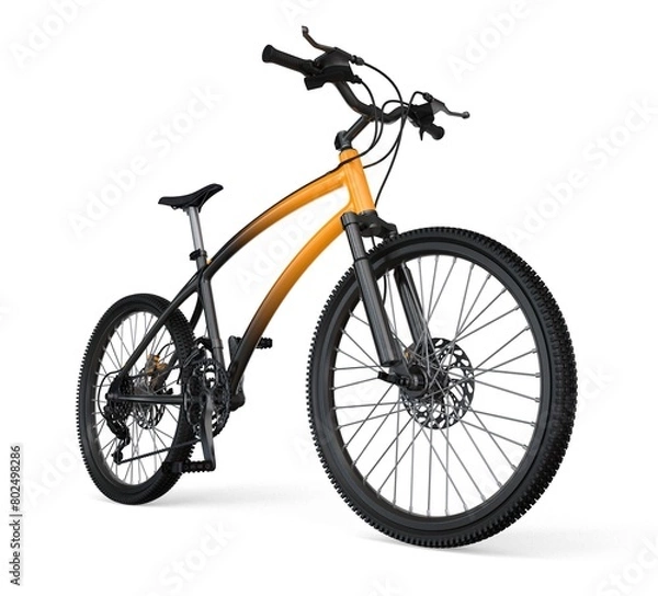 Fototapeta Hy Poly Bike 3d Model