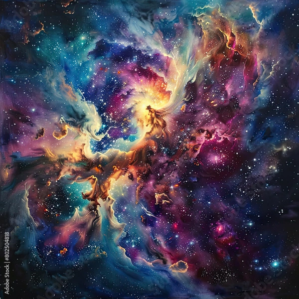 Fototapeta Phantasmic Nebulosity A Galaxys Dream