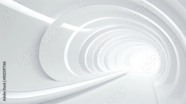 Fototapeta abstract 3d tunnel