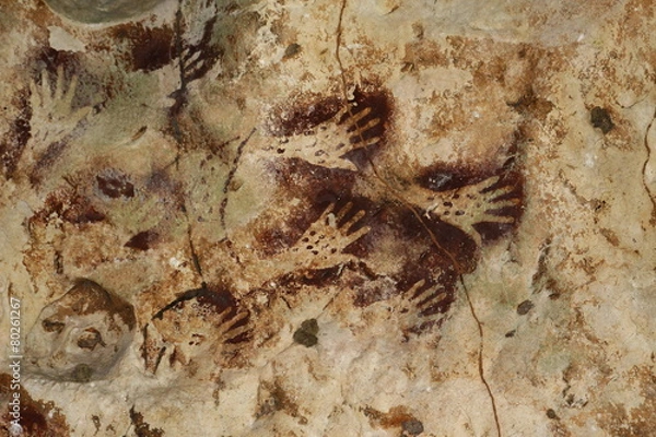 Obraz Cave paintings - Borneo