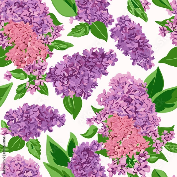 Obraz pattern with lilac