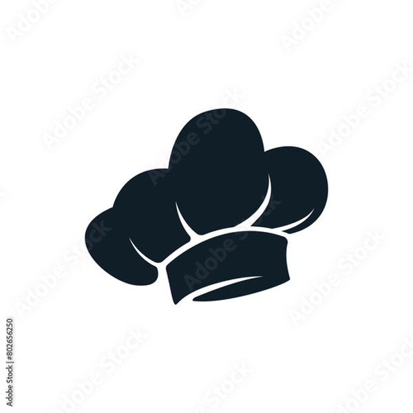 Obraz chef hat logo and icon vector design template