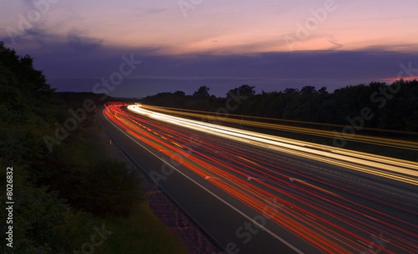 Obraz Traffic M6 Blur