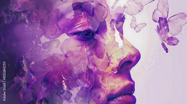 Fototapeta world lupus day poster as a reminder and form of support for lupus survivors