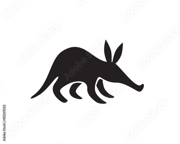 Fototapeta Aardvark Logo