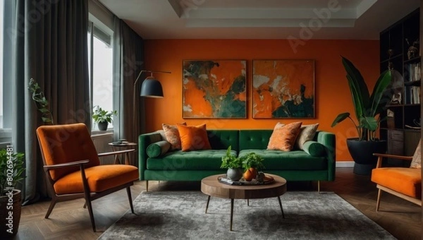 Fototapeta modern living room