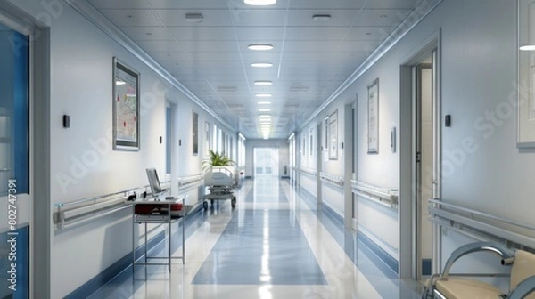 Obraz The hospital is equipped with state-of-the-art medical instruments and technology, ensuring the highest standard of care for patients in need.