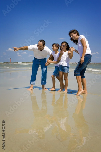 Obraz Fun at the ocean