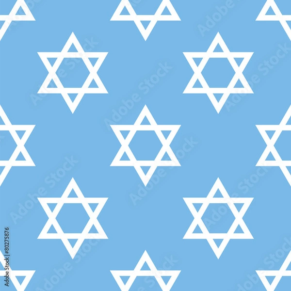 Obraz Judaism seamless pattern
