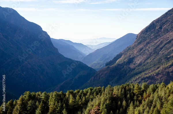 Obraz Mountain valley