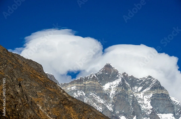 Obraz mountain in cloud