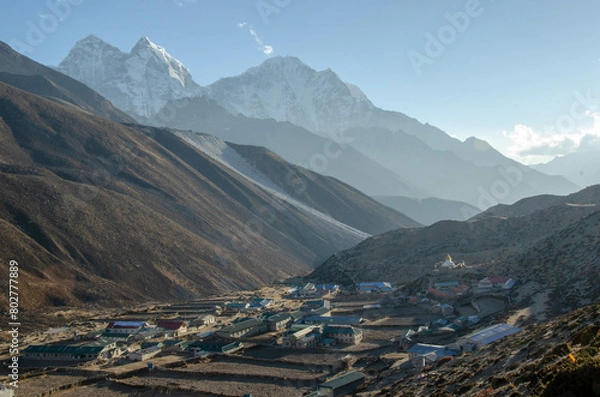 Obraz Village valley