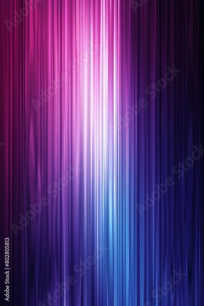 Fototapeta Purple and Blue Vertical Lines Background