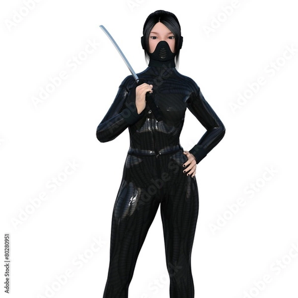 Fototapeta 女性剣士