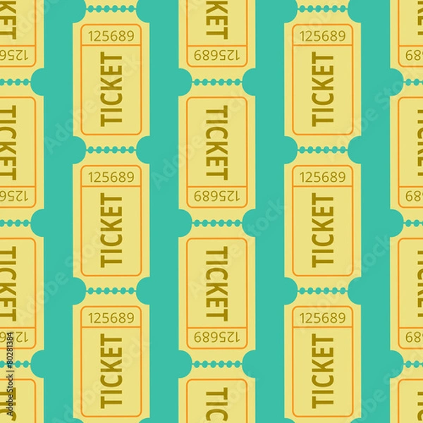 Obraz old ticket