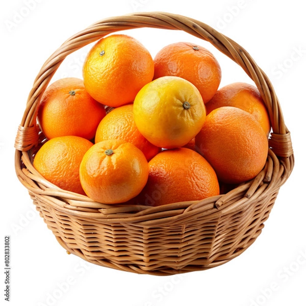 Obraz Many oranges in the basket