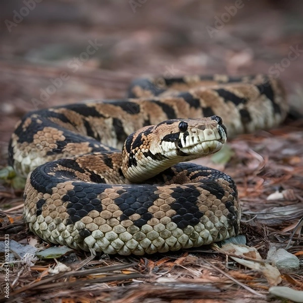 Fototapeta snake in the grass