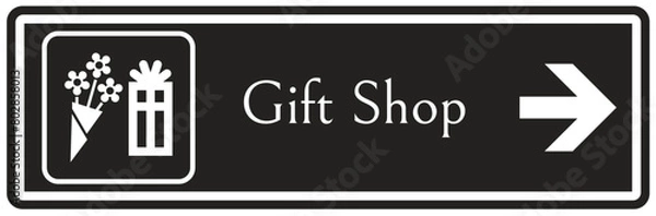 Fototapeta Gift shop sign