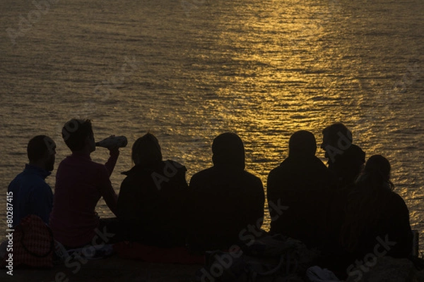 Obraz Amigos bebiendo