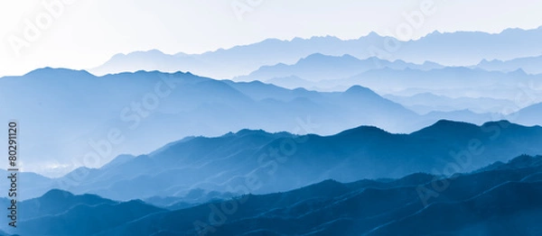 Obraz Warstwy górskie