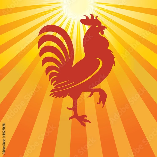 Obraz Morning Rooster