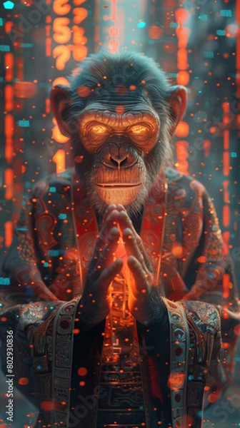 Fototapeta Spirit Monkey