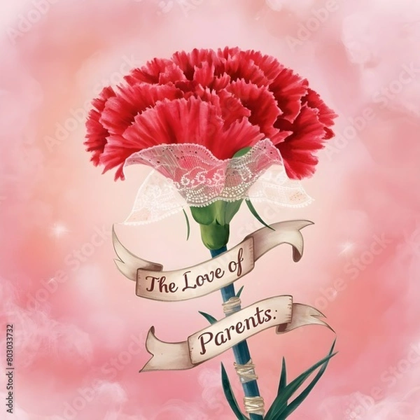 Fototapeta carnation flower