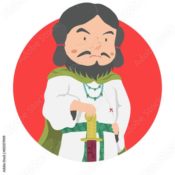 Fototapeta 古墳時代の大王　大和朝廷