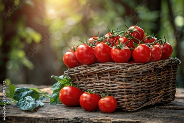 Fototapeta Fresh organic vegetable harvest professional photography